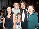 Ieda, Daniel (com mulher e filha) e Rose